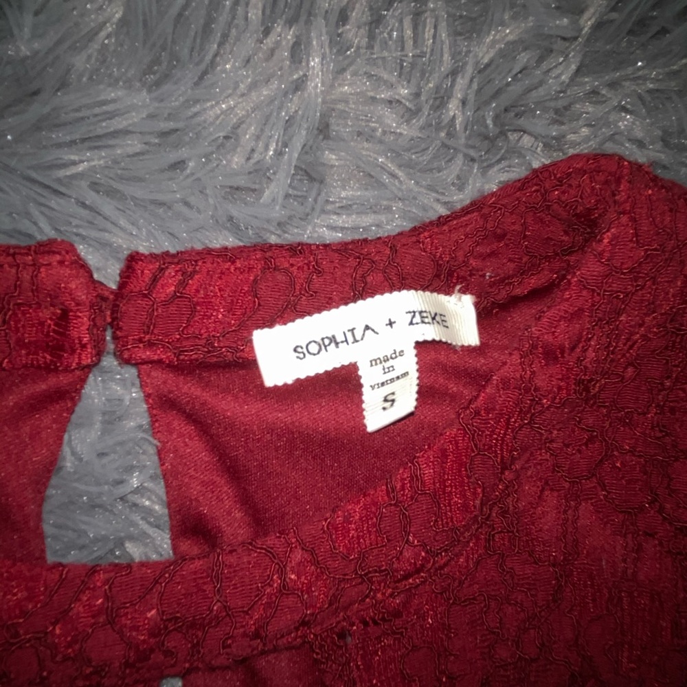 Sophia and Zelle short sleeve dress